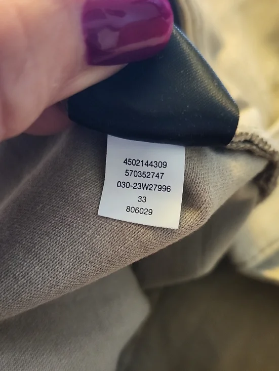 White House Black Market NWT High Rise Curvy Wide Leg Khaki Tan Pants. 12 CR - Picture 11 of 11